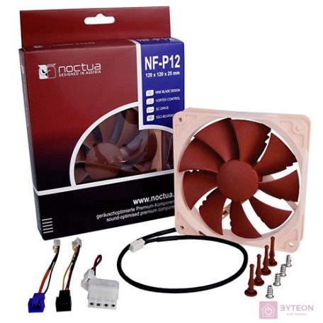 Noctua NF-P12-1300 120mm - Sötétbarna