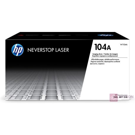 HP No. 104A Eredeti Dobegység Fekete