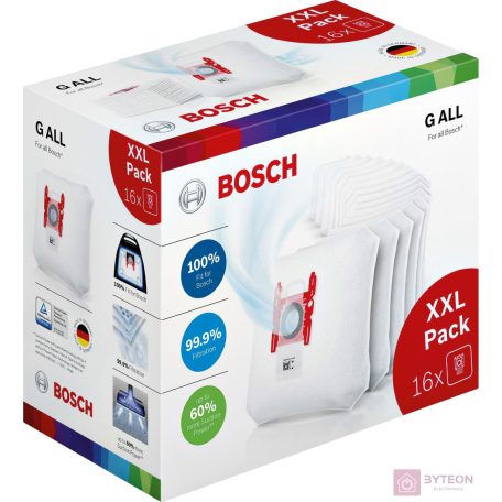 Bosch BBZ16GALL PowerProtect Porzsák (16db/csomag)