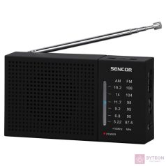 Sencor SRD 1800 Táskarádió Fekete