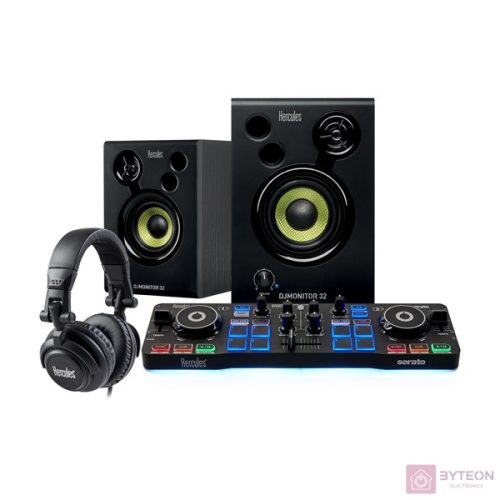 Hercules DJ Starter Kit DJ Hangkeverő Szett