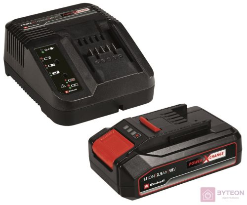 Einhell PXC Starter Kit 18V Akkumulátor és Töltő Készlet 2,5Ah