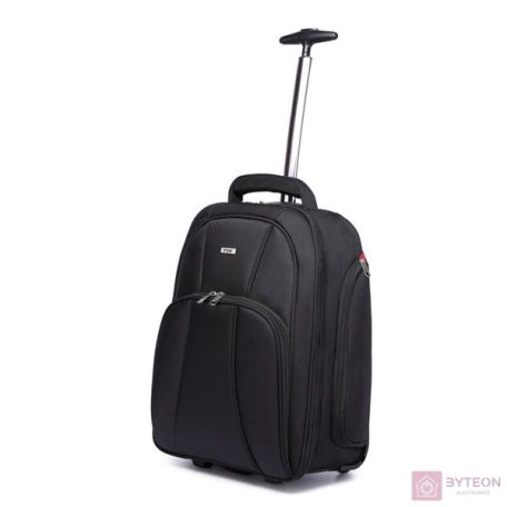 TOO 15.6" Notebook gurulós hátizsák - Fekete