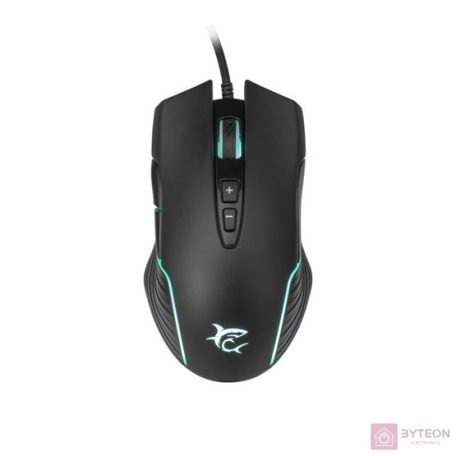 White Shark Azarah Gaming Egér - Fekete