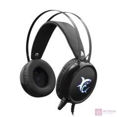 White Shark Margay Gaming Headset - Fekete