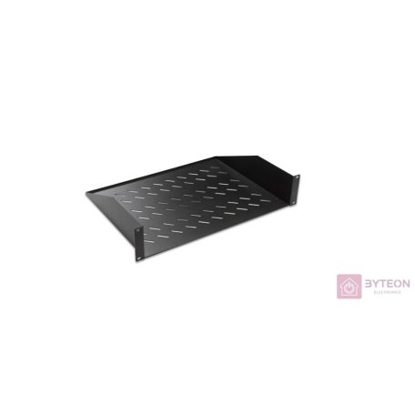 Lande LN-RAF-RMO-1U30 19" Rack szekrény polc 1U - Fekete