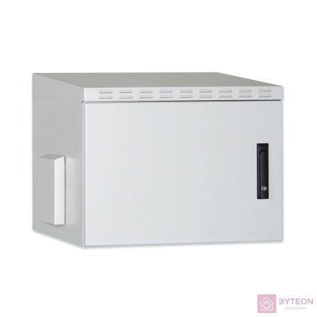 Lande 19" Fali rack szekrény 16U 600x450mm - Szürke