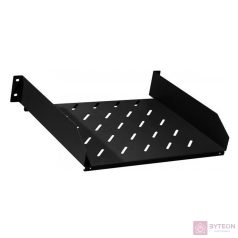 Lande LN-RAF-RMO-1U25-BL 19" Rack tálca 1U Fekete