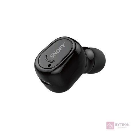 Snopy SN-BT155 Bluetooth Fülhallgató Fekete