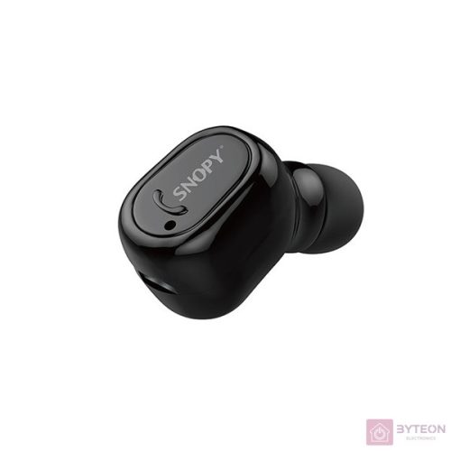 Snopy SN-BT155 Bluetooth Fülhallgató Fekete