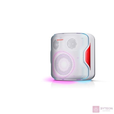 Sharp PS-919 Hordozható Bluetooth hangszóró - Fehér
