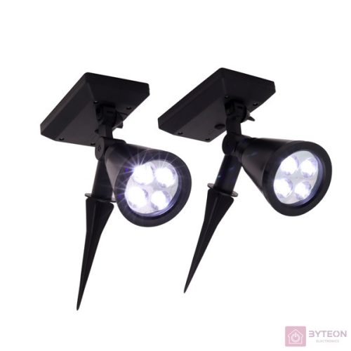 TOO GS-SL003B-4LED kültéri szolár LED lámpa (2db)