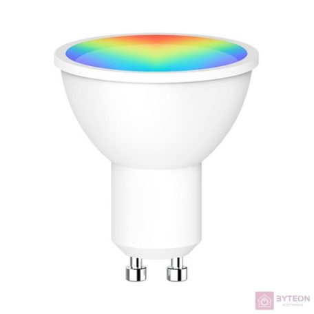 Denver LED okos izzó 5W 300lm 2700K GU10 - RGB