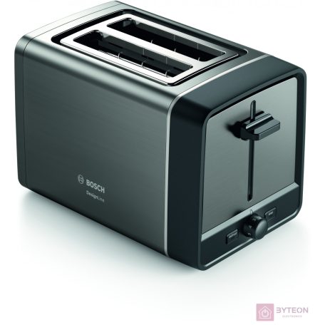 Bosch TAT5P425 DesignLine Kompakt kenyérpirító - Grafit