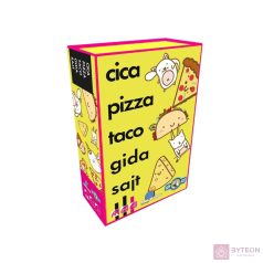 Cica, pizza, taco, gida, sajt Családi társasjáték