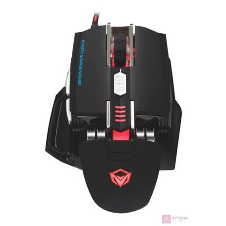 MeeTion M975 USB Gaming Egér - Fekete
