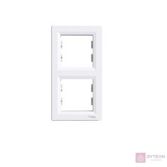   Schneider ASFORA Villanykapcsoló Keret függőleges 2-es keret