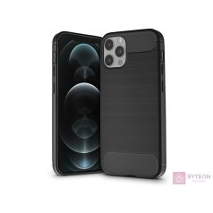   Haffner Carbon Apple iPhone 12 Pro Max Szilikon Hátlap - Fekete