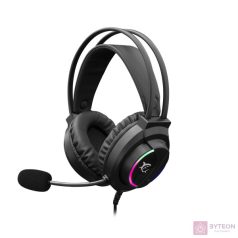 White Shark WOLF Gaming Headset Fekete