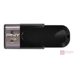 PNY Attaché 4 16GB [USB2.0] - Fekete