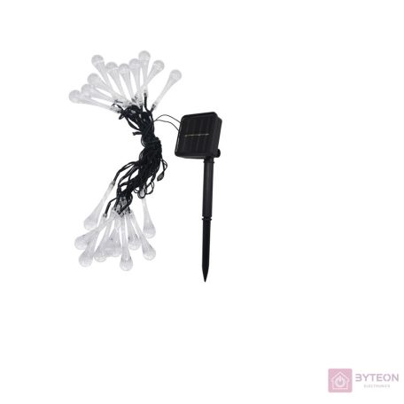 IRIS DL-020RGB-SL-20LED szolár LED dekorációs fényfüzér - Színes