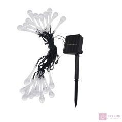   IRIS DL-020CW-SL-20LED szolár LED dekorációs fényfüzér - Hideg fehér