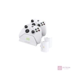   Venom VS2880 Xbox Series X/S Fehér Töltőállomás + 2 db Akkumulátor