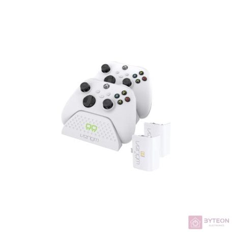 Venom VS2880 Xbox Series X/S Fehér Töltőállomás + 2 db Akkumulátor
