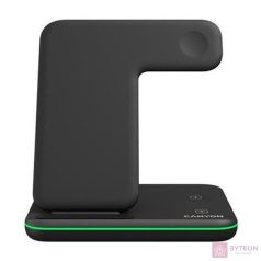 Canyon CNS-WCS303B 3in1 Indukciós töltő 15W Fekete