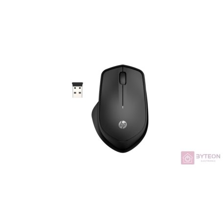 HP Silent 280M Wireless Egér - Fekete