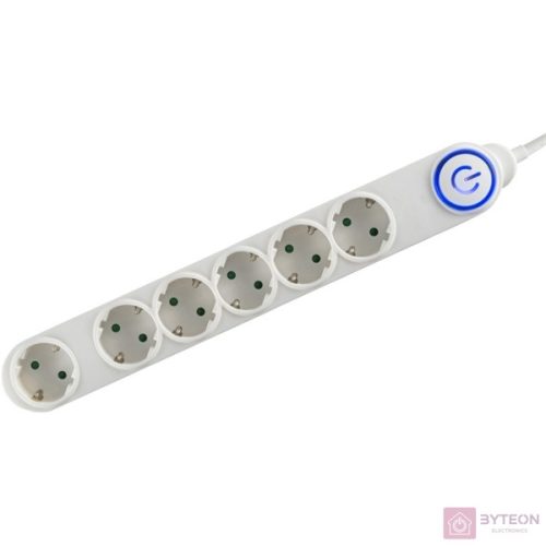 Somogyi NV 06TK-5/WH/1,5 Talpkapcsolós elosztó -5m