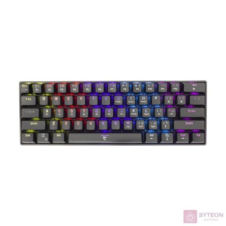 White Shark Shinobi USB Gaming Mechanikus Billentyűzet ENG - Fekete