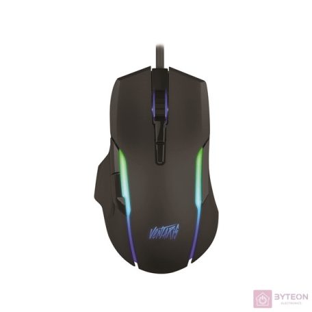 Ventaris M500 RGB USB Gaming Egér - Fekete