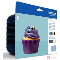 Brother LC123VALBP (C/M/Y/BK/) - 4 színű készlet