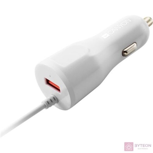 Canyon Universal C-033 Autós USB töltő (5V / 2.4A)