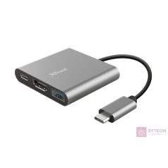 Trust Dalyx 3-In-1 Dokkoló USB-C eszközökhöz