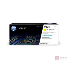 HP 212X Eredti Toner Sárga