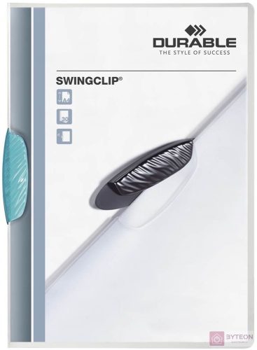 Durable Swingclip A4 clip-mappa - Világos kék