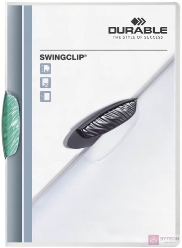 Durable Swingclip A4 clip-mappa - Zöld