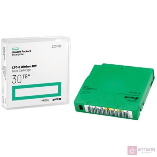 HP LTO-8 Ultrium 30TB RW Adatkazetta