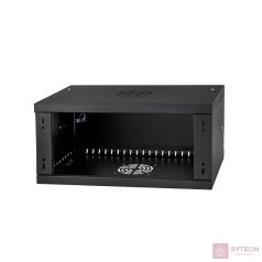 Stalflex 19" Fali rack szekrény 4U 450x230mm - Fekete