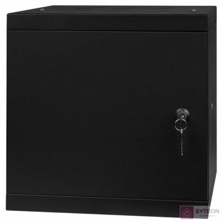 Stalflex 10" Fali rack szekrény 6U 300x292mm - Fekete