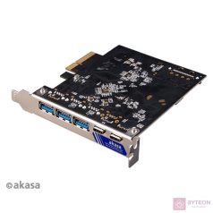 Akasa AK-PCCU3-09 USB 3.2 Gen 2 PCIe portbővítő