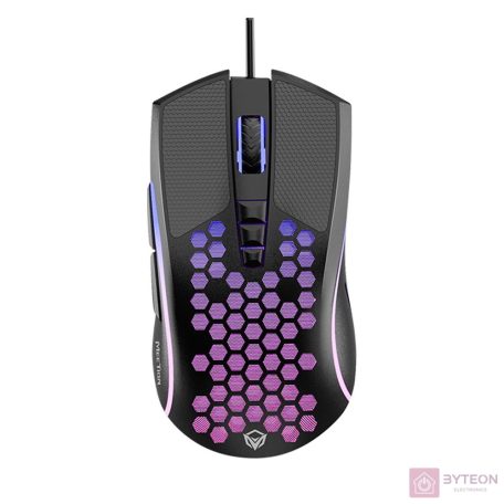 MeeTion MT-GM015 USB Gaming Egér - Fekete