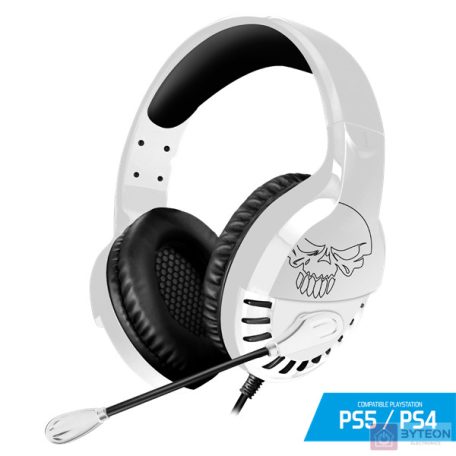 Spirit of Gamer PRO-H3 PS4/PS5 Edition Gaming Headset Fekete/Fehér