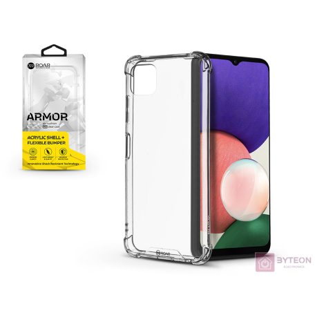 Roar Armor Gel Samsung Galaxy A22 5G Szilikon Tok - Átlátszó
