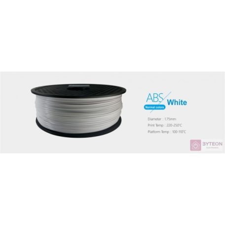 3D Filament ABS 1,75mm 1 kg - Fehér