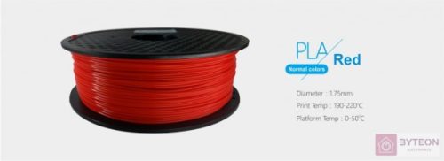 3D Filament PLA 1,75mm 1 kg - Piros