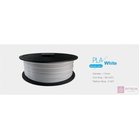 3D Filament PLA 1.75mm 1 kg - Fehér