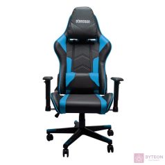 Stansson UCE602BK Gamer szék - Fekete/Kék